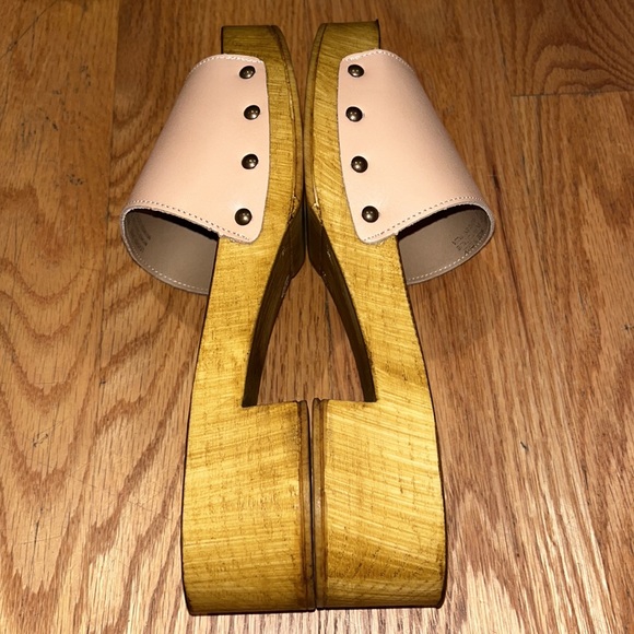 Seychelles Marine Layer Clog Sandal in Vachetta - Picture 7 of 12